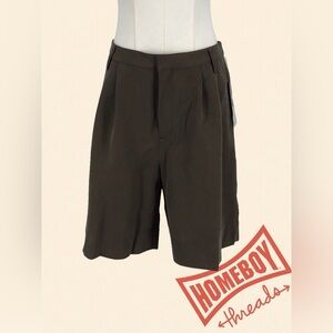NWT Tuckernuck Brown Tailored Shorts for Business Casual. Size 4